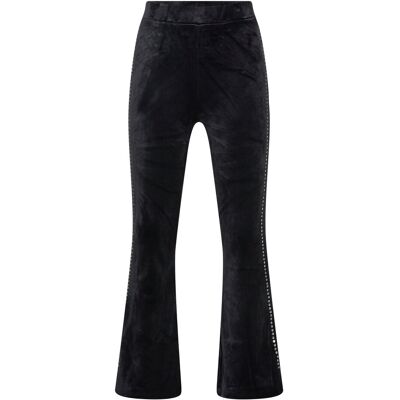 Lindex Trousers Velour Flare 164 Black 164 Lindex Trousers Velour Flare 164 Black 164