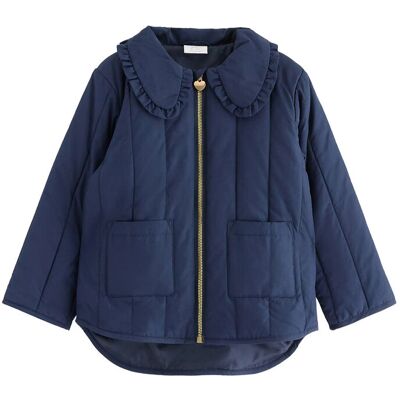 Lindex Water Repellent Jacket With Collar 140 Navy 140 Lindex Water Repellent Jacket With Collar 140 Navy 140