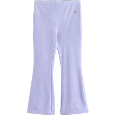 Lindex Flared Leggings In Velour 98 Purple 98 Lindex Flared Leggings In Velour 98 Purple 98