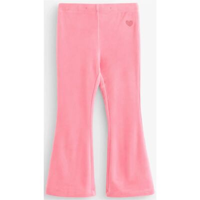 Lindex Flared Leggings In Velour 104 Pink 104 Lindex Flared Leggings In Velour 104 Pink 104