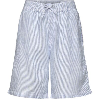 Lindex Shorts Linen Blend 140 Blue 140 Lindex Shorts Linen Blend 140 Blue 140