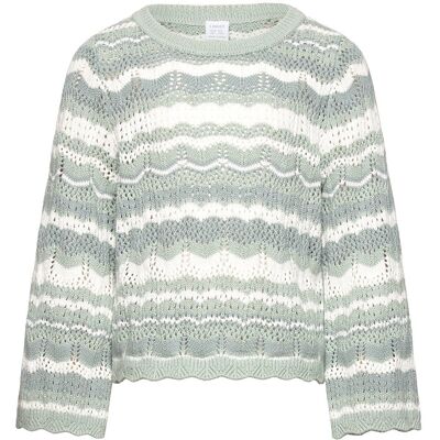 Lindex Sweater Pointelle Green 128 Green 128 Lindex Sweater Pointelle Green 128 Green 128
