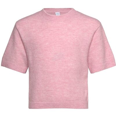 Lindex Sweater Knitted Short Sleeve 128 Pink 128 Lindex Sweater Knitted Short Sleeve 128 Pink 128