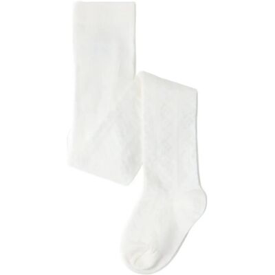 Lindex Tights In Pointelle 110/116 White 110/116 Lindex Tights In Pointelle 110/116 White 110/116