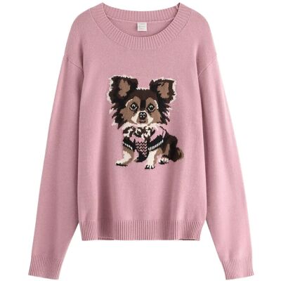 Lindex Knitted Jumper 128 Pink 128 Lindex Knitted Jumper 128 Pink 128