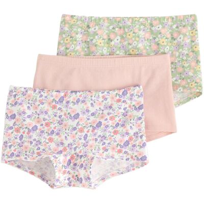 Lindex Boxer 3P Flower Lib 86/92 Pink 86/92 Lindex Boxer 3P Flower Lib 86/92 Pink 86/92