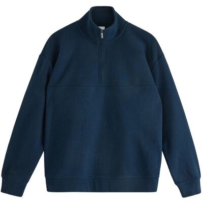 Lindex Sweater Halfzip Solid Cut N S 128 Navy 128 Lindex Sweater Halfzip Solid Cut N S 128 Navy 128