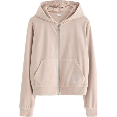 Lindex Hettegenser I Velur 134/140 Cream 134/140 Lindex Hettegenser I Velur 134/140 Cream 134/140