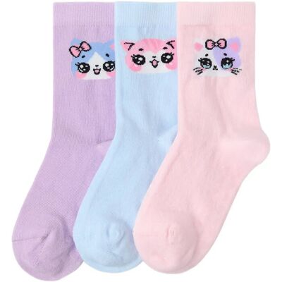 Lindex 3-Pack Socks With Anti-Slip 31/33 Purple 31/33 Lindex 3-Pack Socks With Anti-Slip 31/33 Purple 31/33