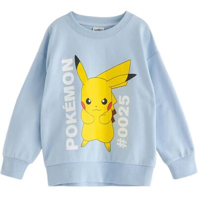 Lindex Sweatshirt Pokemon 116 Blue 116 Lindex Sweatshirt Pokemon 116 Blue 116