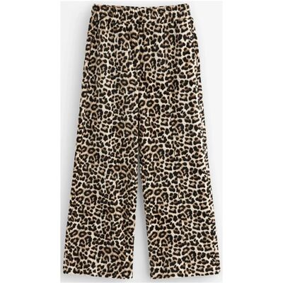 Lindex Wide Trousers In Velour 134 Patterned 134 Lindex Wide Trousers In Velour 134 Patterned 134