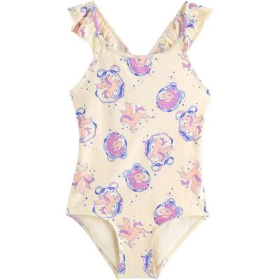 Lindex Swimsuit 98/104 Cream 98/104 Lindex Swimsuit 98/104 Cream 98/104