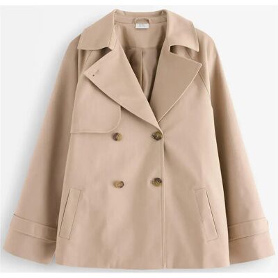 Lindex Short Trench Coat 128 Beige 128 Lindex Short Trench Coat 128 Beige 128