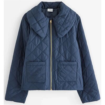 Lindex Water Repellent Jacket With Collar 134 Navy 134 Lindex Water Repellent Jacket With Collar 134 Navy 134
