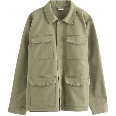 Lindex Cargo Jacket 170 Khaki 170 Lindex Cargo Jacket 170 Khaki 170