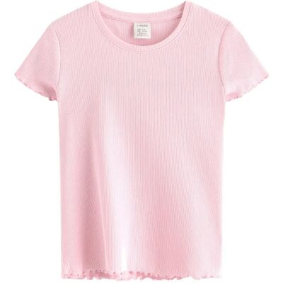 Lindex Ribbed Top 122 Pink 122 Lindex Ribbed Top 122 Pink 122