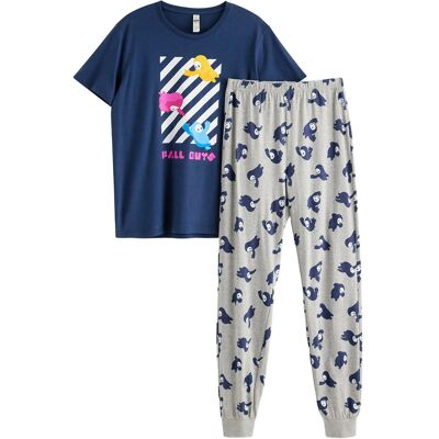 Lindex Fall Guys Pyjama Set 134/140 Navy 134/140 Lindex Fall Guys Pyjama Set 134/140 Navy 134/140