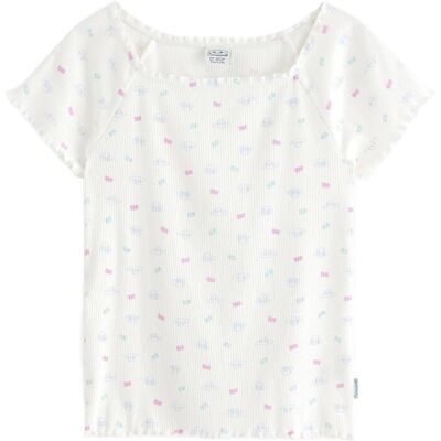 Lindex Top Rib Cinnamoroll 146/152 White 146/152 Lindex Top Rib Cinnamoroll 146/152 White 146/152