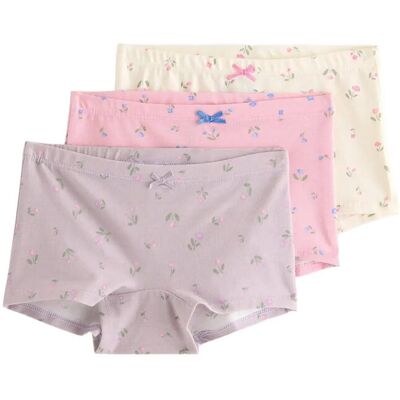 Lindex 3-Pack Boxer Briefs 86/92 Pink 86/92 Lindex 3-Pack Boxer Briefs 86/92 Pink 86/92