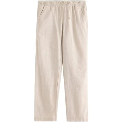 Lindex Trousers In Linen Blend 164 Grey 164 Lindex Trousers In Linen Blend 164 Grey 164