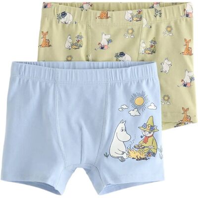 Lindex Boxer 2 Pack Aop Moomin Hidden 86/92 Blue 86/92 Lindex Boxer 2 Pack Aop Moomin Hidden 86/92 Blue 86/92
