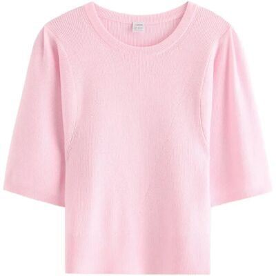 Lindex Top Knitted Big Sleeve 134/140 Pink 134/140 Lindex Top Knitted Big Sleeve 134/140 Pink 134/140