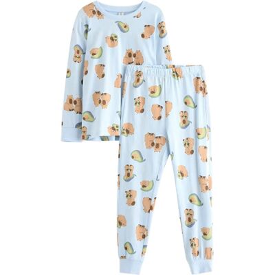 Lindex Pyjama Set 110/116 Blue 110/116 Lindex Pyjama Set 110/116 Blue 110/116