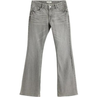 Lindex Freja Flared Leg Jeans With Decorated Back Pockets 158 Grey 158 Lindex Freja Flared Leg Jeans With Decorated Back Pockets 158 Grey 158