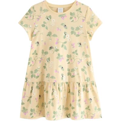 Lindex Short-Sleeved Tunic 122 Yellow 122 Lindex Short-Sleeved Tunic 122 Yellow 122