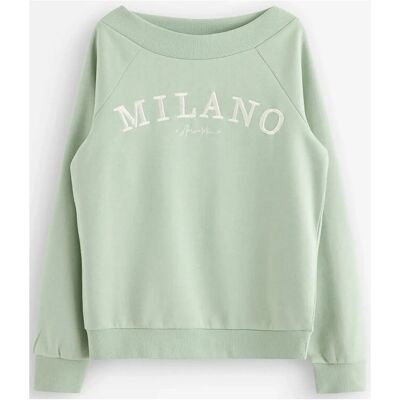 Lindex Sweatshirt With Brushed Inside 134/140 Green 134/140 Lindex Sweatshirt With Brushed Inside 134/140 Green 134/140