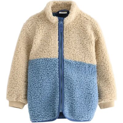 Lindex Jacket Pile Colourblock 104 Beige 104 Lindex Jacket Pile Colourblock 104 Beige 104