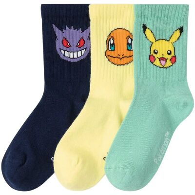 Lindex 3-Pack Pokémon Socks 28/30 Navy 28/30 Lindex 3-Pack Pokémon Socks 28/30 Navy 28/30
