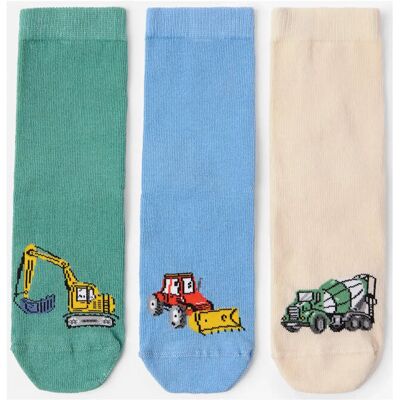 Lindex 3-Pack Socks 22/24 Green 22/24 Lindex 3-Pack Socks 22/24 Green 22/24