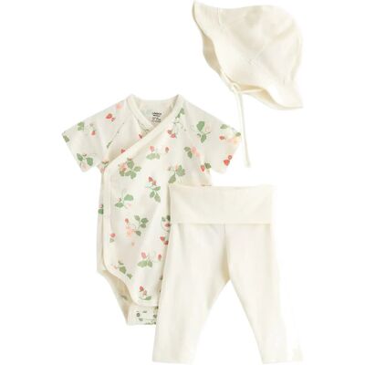 Lindex 3-Piece Baby Starter Kit 50 Cream 50 Lindex 3-Piece Baby Starter Kit 50 Cream 50