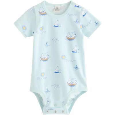 Lindex Body Ss Moomin 74 Blue 74 Lindex Body Ss Moomin 74 Blue 74