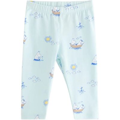 Lindex Leggings Moomin 86 Blue 86 Lindex Leggings Moomin 86 Blue 86