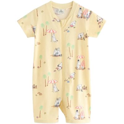Lindex Moomin Pyjama Romper 104 Yellow 104 Lindex Moomin Pyjama Romper 104 Yellow 104