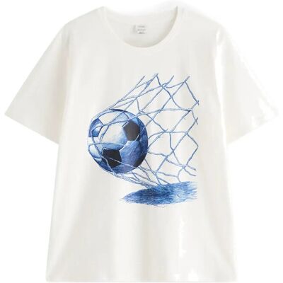 Lindex T-Shirt 134/140 Cream 134/140 Lindex T-Shirt 134/140 Cream 134/140