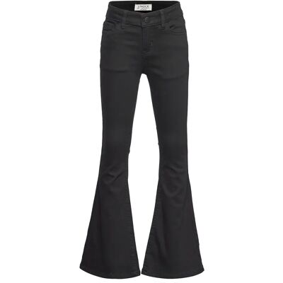 Lindex Trousers Denim Freja Black Fla 128 Black 128 Lindex Trousers Denim Freja Black Fla 128 Black 128