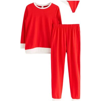 Lindex Pajama Christmas Santa Gingerb 98/104 Red 98/104 Lindex Pajama Christmas Santa Gingerb 98/104 Red 98/104