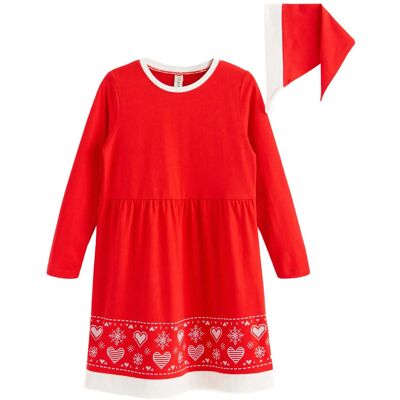 Lindex Nightdress Christmas Santa Gin 92 Red 92 Lindex Nightdress Christmas Santa Gin 92 Red 92