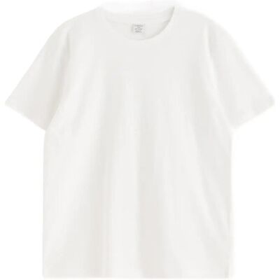 Lindex T Shirt Regular Solid 134/140 White 134/140 Lindex T Shirt Regular Solid 134/140 White 134/140