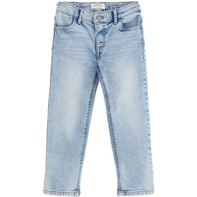 Lindex Staffan Straight Leg Jeans In Denim Jersey 92 Blue 92 Lindex Staffan Straight Leg Jeans In Denim Jersey 92 Blue 92