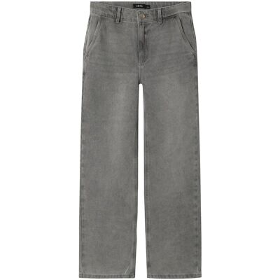 LMTD Nlmtoizza Dnm Loose Pant Noos 134 Grey 134 LMTD Nlmtoizza Dnm Loose Pant Noos 134 Grey 134