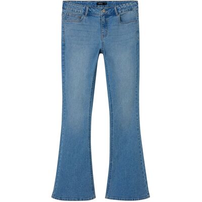 LMTD Nlftarianne Dnm Nw Bootcut Pant Noos 164 Blue 164 LMTD Nlftarianne Dnm Nw Bootcut Pant Noos 164 Blue 164