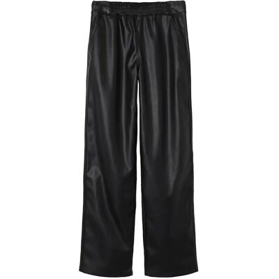 LMTD Nlfhilja Nw Pu Pant 158 Black 158 LMTD Nlfhilja Nw Pu Pant 158 Black 158