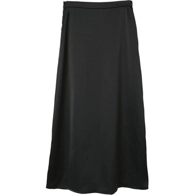 LMTD Nlfsatin Long Skirt 164 Black 164 LMTD Nlfsatin Long Skirt 164 Black 164