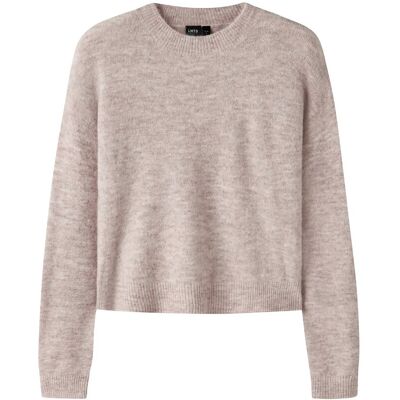 LMTD Nlflodet Ls Short Knit Noos 134-140 Grey 134-140 LMTD Nlflodet Ls Short Knit Noos 134-140 Grey 134-140
