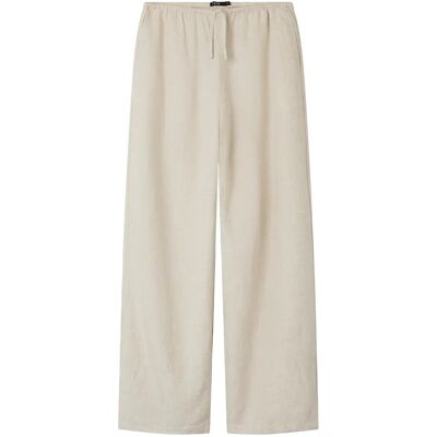 LMTD Nlffinen Lw Wide Pant Noos 158 Beige 158 LMTD Nlffinen Lw Wide Pant Noos 158 Beige 158