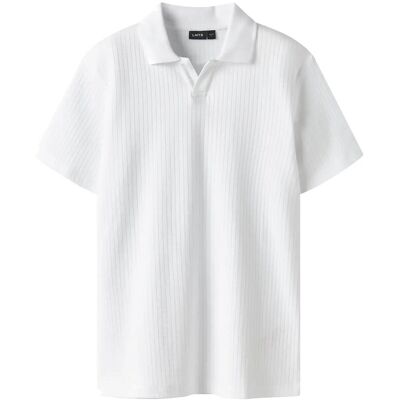 LMTD Nlmhaipe Ss Polo 170-176 White 170-176 LMTD Nlmhaipe Ss Polo 170-176 White 170-176
